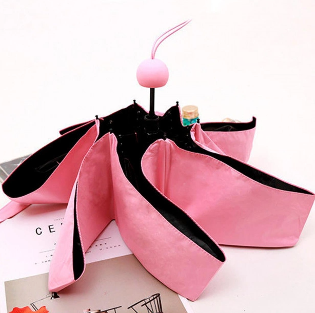 Зонт Mini Pocket Umbrella в капсуле (карманный зонт) Розовый - фото 9 - id-p225504326