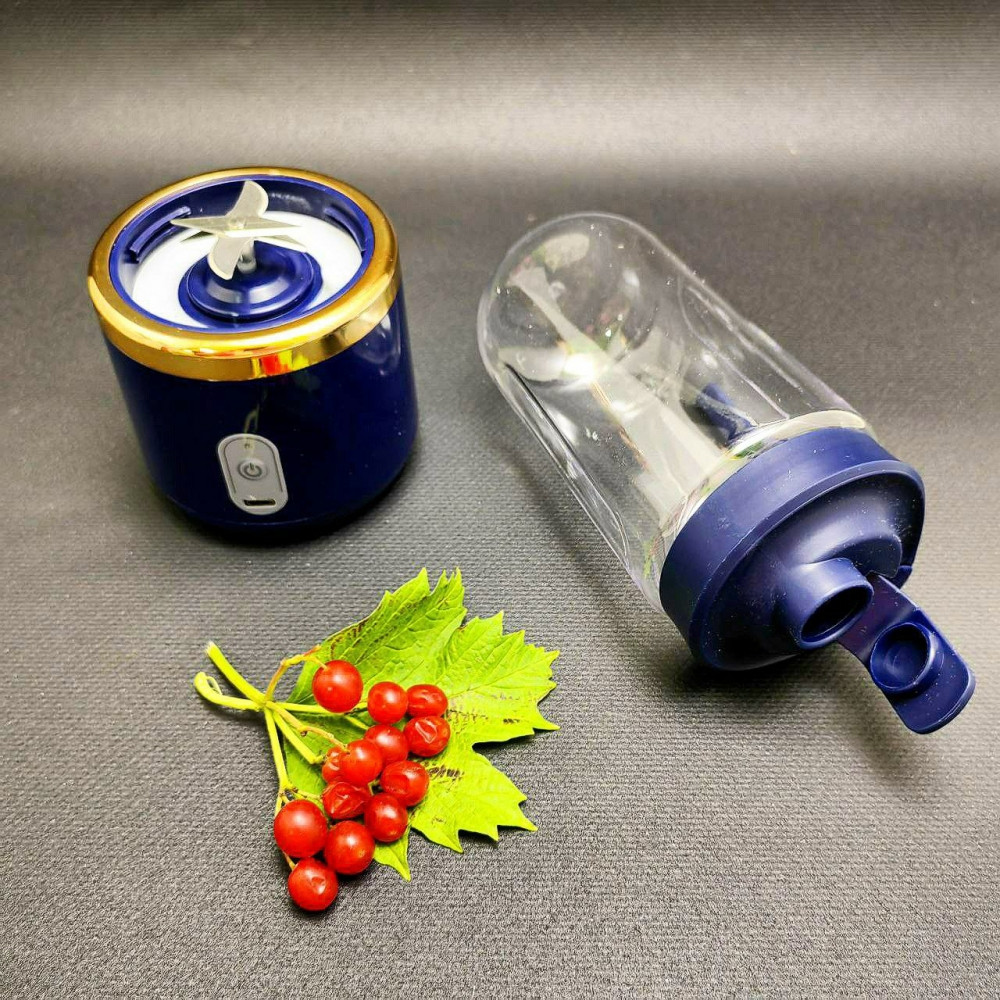 Портативный блендер Small Portable Juice 3 в 1, 40W для смузи, коктейлей, детского питания (6 лезвий, запасная - фото 5 - id-p225505297