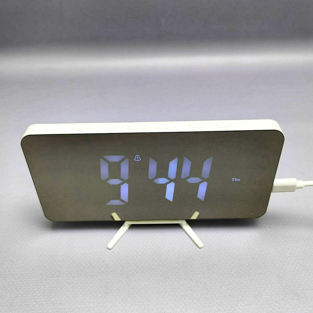 Настольные часы будильник электронные LED digital clock (USB, будильник, календарь, датчик температуры) - фото 7 - id-p225505326