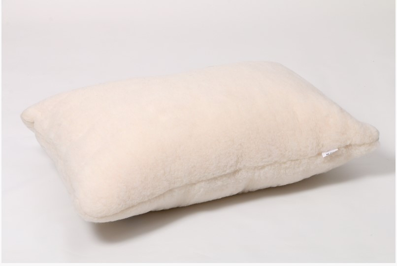 Двусторонняя подушка из натуральной овечьей шерсти Lanatex 50х70см - фото 2 - id-p225505338