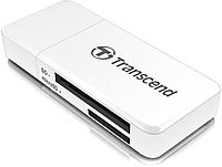 USB 3.0 Multi-Card Reader F5 All in 1 Transcend [TS-RDF5W] White