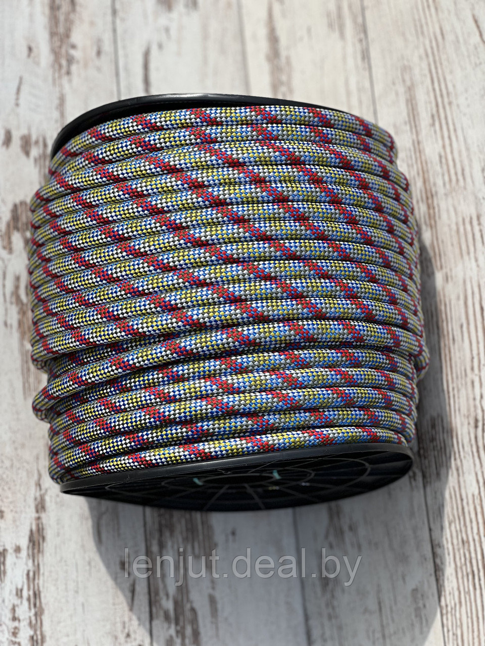 Веревка плетеная цветная полипропиленовая 16мм намотка 125м - фото 2 - id-p33269960
