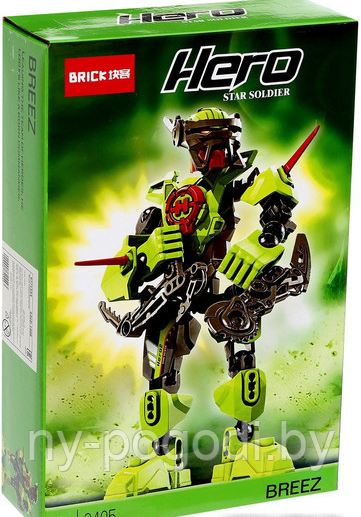 Конструктор Фабрика Героев Hero 9405 робот Breez