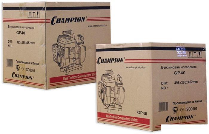 Мотопомпа Champion GP40 - фото 3 - id-p225412499