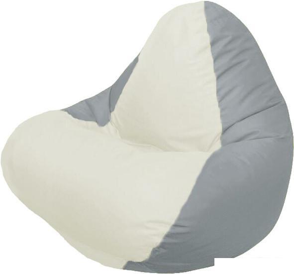 Кресло-мешок Flagman Relax Г4.1-007 (серый/белый) - фото 1 - id-p225284807