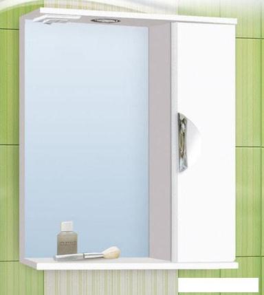 Мебель для ванных комнат Vako Шкаф с зеркалом Ника 60 (правый), фото 2