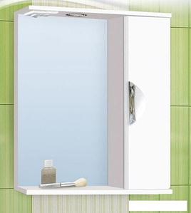 Мебель для ванных комнат Vako Шкаф с зеркалом Ника 60 (правый)