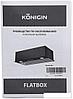 Кухонная вытяжка Konigin Flatbox Full 60 (черный), фото 3