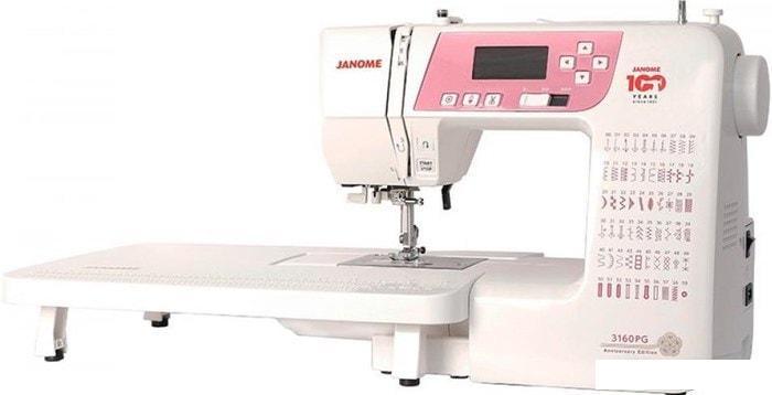 Компьютерная швейная машина Janome 3160PG Anniversary Edition - фото 7 - id-p225432969