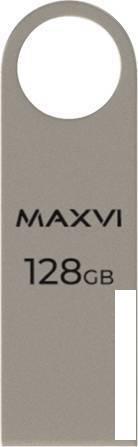 USB Flash Maxvi MK 128GB (серебристый) - фото 2 - id-p225285081