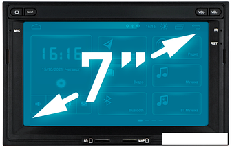 USB-магнитола Incar XTA-2302 для Peugeot Partner II, Citroen Berlingo II, Opel Combo, фото 2