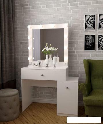 Туалетный столик с зеркалом Мир Мебели Optima S 041, фото 2