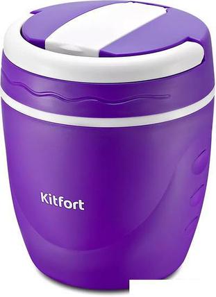 Термос для еды Kitfort KT-1217 1 л (фиолетовый), фото 2
