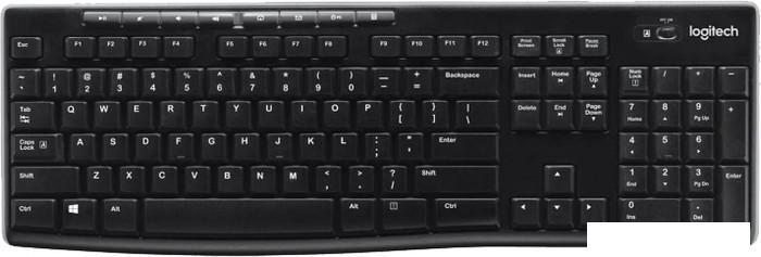 Клавиатура Logitech K270 920-003058 (черный)