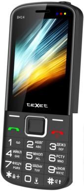 Кнопочный телефон TeXet TM-B414 (черный) - фото 3 - id-p225075557