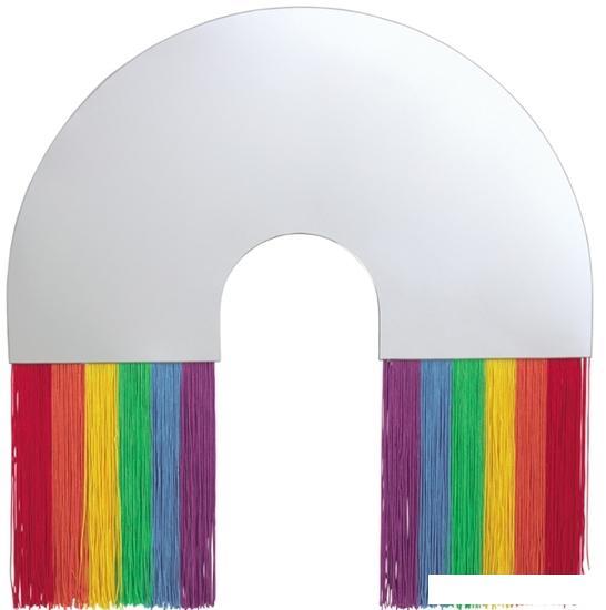 Doiy Зеркало Rainbow 53х50 (черный)