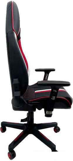 Кресло AksHome Bolid Eco 80349 (белый/черный/красный) - фото 2 - id-p224896065