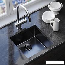 Кухонная мойка Mixline 547228 (черный графит, 3 мм), фото 2