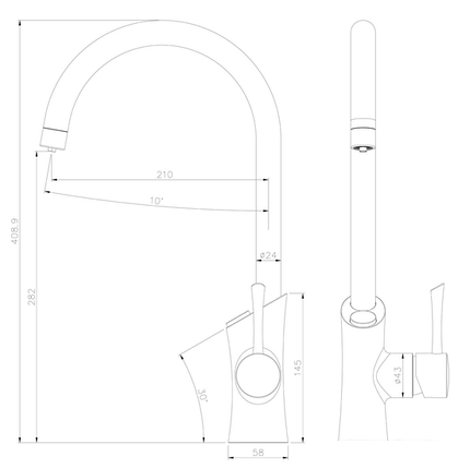 Смеситель Lemark Comfort LM3072C, фото 2