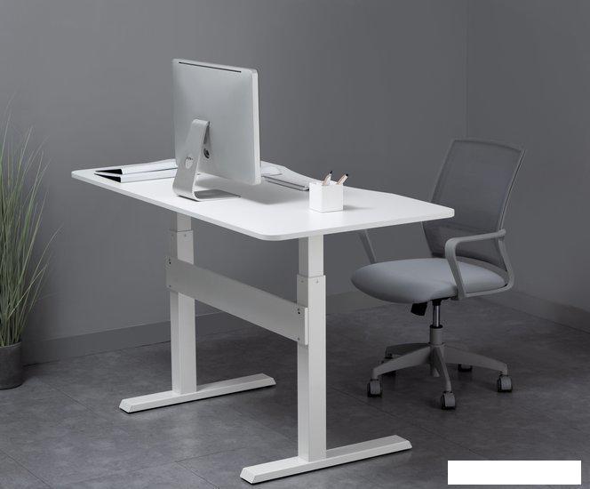 Стол для работы стоя ErgoSmart Air Desk L (белый) - фото 9 - id-p225283710