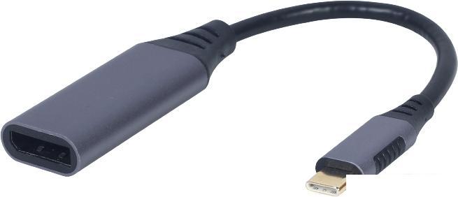 Кабель Cablexpert A-USB3C-DPF-01 USB Type-C - DisplayPort (0.15 м, фиолетовый) - фото 1 - id-p224853526