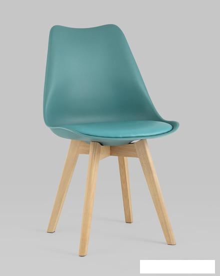 Стул Stool Group Frankfurt New Y863 (серо-зеленый/деревянные ножки) - фото 2 - id-p224897266