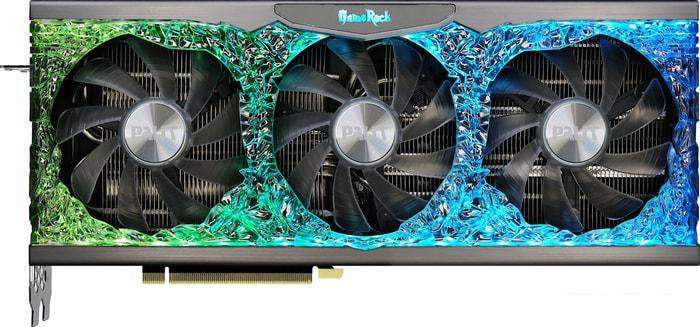 Видеокарта Palit GeForce RTX 3070 Ti GameRock OC 8GB GDDR6X NED307TT19P2-1047G