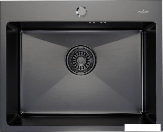 Кухонная мойка Mixline 547234 (черный графит, 3 мм), фото 2