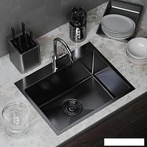 Кухонная мойка Mixline 547234 (черный графит, 3 мм), фото 3