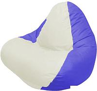 Кресло-мешок Flagman Relax Г4.1-003 (синий/белый)