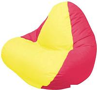 Кресло-мешок Flagman Relax Г4.1-032 (красный/желтый)