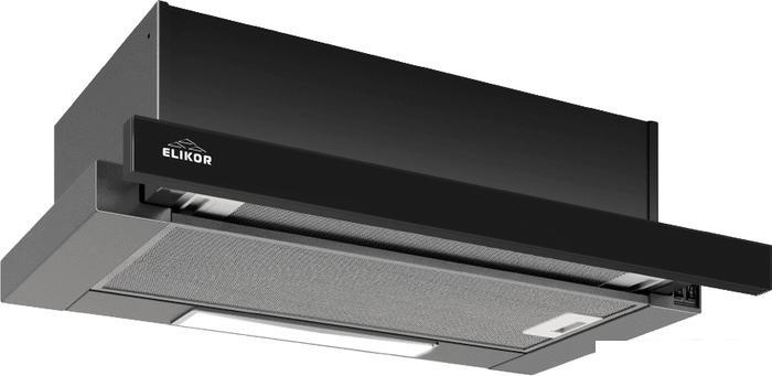 Кухонная вытяжка Elikor Slide 50Н-430 211924 (черный/черный)