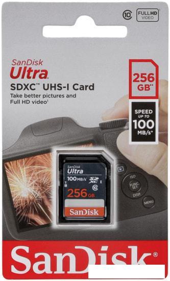 Карта памяти SanDisk Ultra SDXC SDSDUNR-256G-GN3IN 256GB - фото 3 - id-p225412151