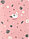 Тетрадь общая А4, 40 л. на скобе BeSmart Mur-Mur 195*265 мм, клетка, розовая, фото 2