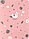 Тетрадь общая А4, 40 л. на скобе BeSmart Mur-Mur 195*265 мм, клетка, розовая, фото 3