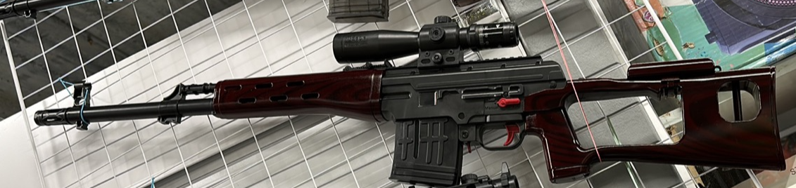 Детская Cнайперская винтовка снайперка SVD СВД аккумулятор на орбизах с оптическим прицелом ( приближает ) - фото 1 - id-p225508814