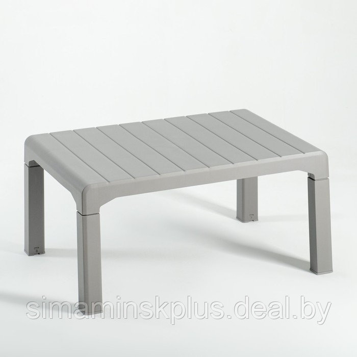 Набор садовой мебели "Барселона" 3 предмета: 2 кресла, стол, цвет серый - фото 3 - id-p225509636