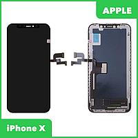LCD дисплей для Apple iPhone X  матрица ZY In-Cell A-SI HD+ (черный)