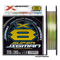 Шнур YGK X-Braid Super Jigman X8 (200 м; #0.6)