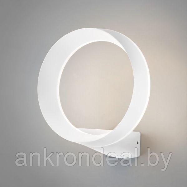 Светильник светодиодный уличный настенный Ring IP54 1710 TECHNO LED белый Elektrostandard - фото 1 - id-p225514515