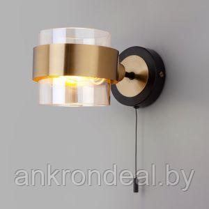 Настенный светильник в стиле лофт 70127/1 черный Eurosvet - фото 1 - id-p225515186