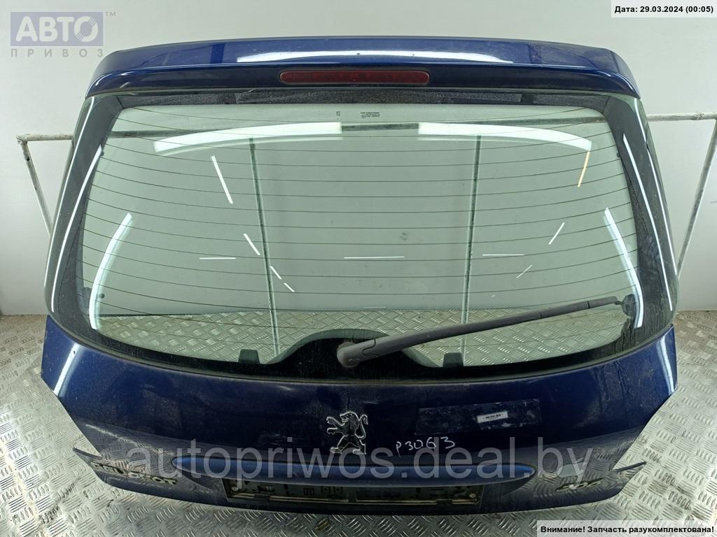 Крышка багажника (дверь задняя) Peugeot 206 - фото 1 - id-p225515705