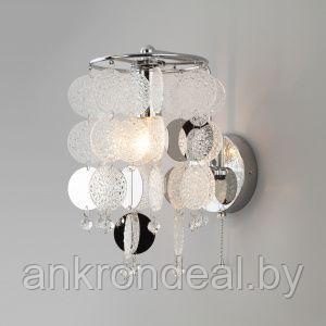 Настенный светильник с декором 334/1 хром Eurosvet - фото 1 - id-p225515233