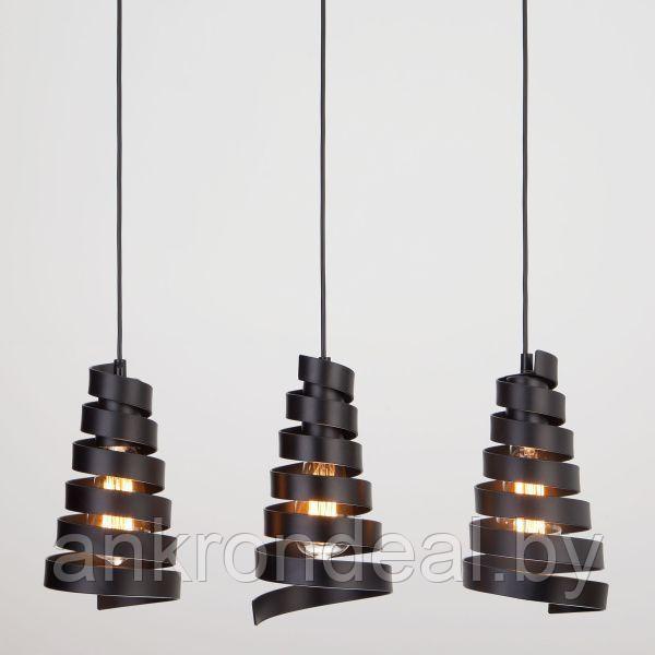 Подвесной светильник в стиле лофт 50058/3 черный Eurosvet - фото 1 - id-p225515294