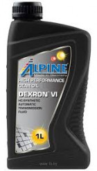 Масло Alpine ATF DEXRON VI 1л - фото 1 - id-p225517316