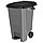 Бак для мусора 100л с крышкой, на колесах, дым Spin&Clean Freestyle SC700221026, фото 2