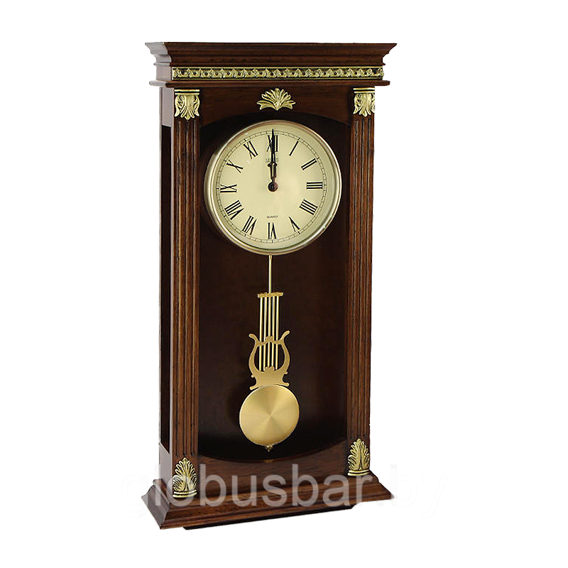 Часы настенные с маятником "Ампир" - фото 1 - id-p225520336