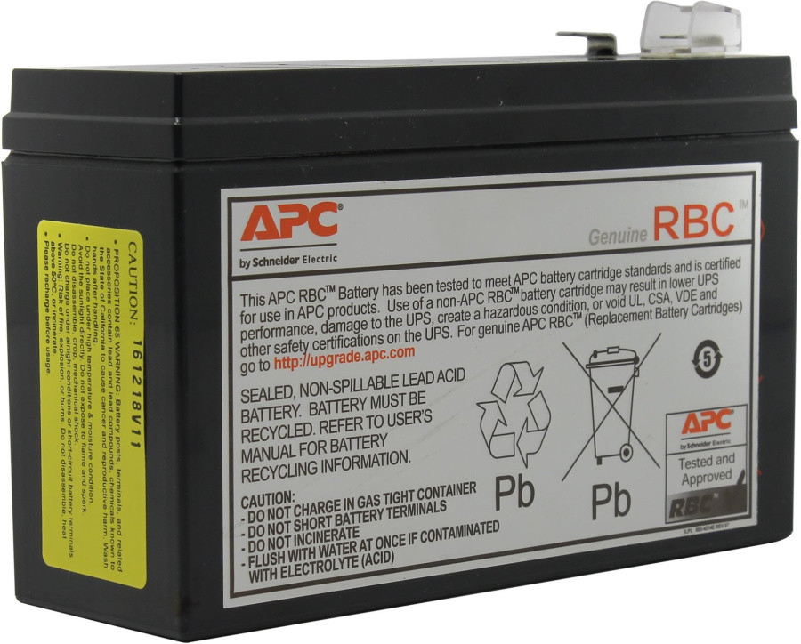 Аккумулятор APC (APCRBC106), 12V 6Ah - фото 1 - id-p212698627