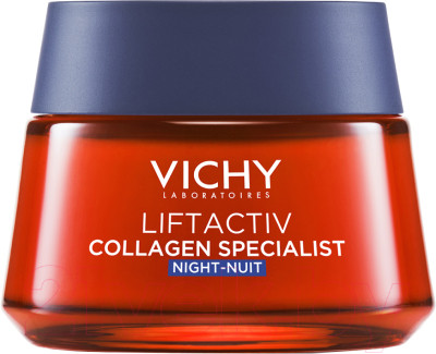 Крем для лица Vichy Liftactiv Collagen Specialist ночной - фото 2 - id-p219993949