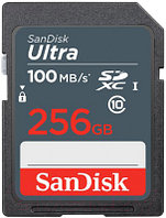 Карта памяти SanDisk Ultra 256GB (SDXC SDSDUNR-256G-GN3IN)